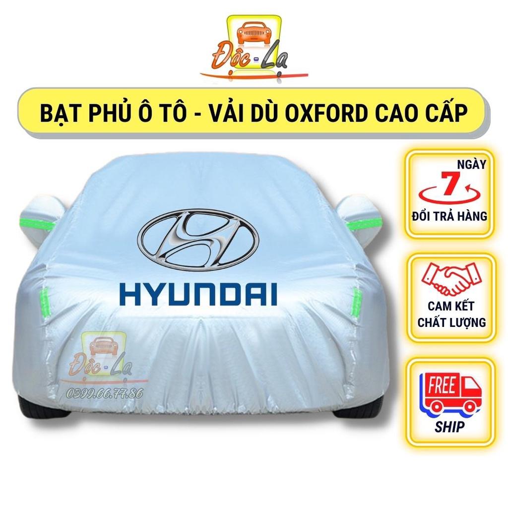 Bạt Phủ Ô Tô Vải Dù Hyundai I10, I20, I30, Accent, Santafe, Tucson, Kona, Getz, Avante, Elantra, Sonata
