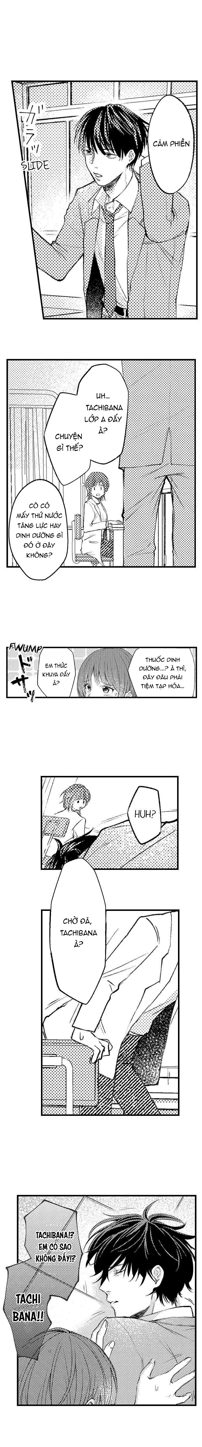 tháng 4, ngăn cách được xóa bỏ, em đã trở thành người lớn để có thể ôm cô (full) chapter 4.1 4