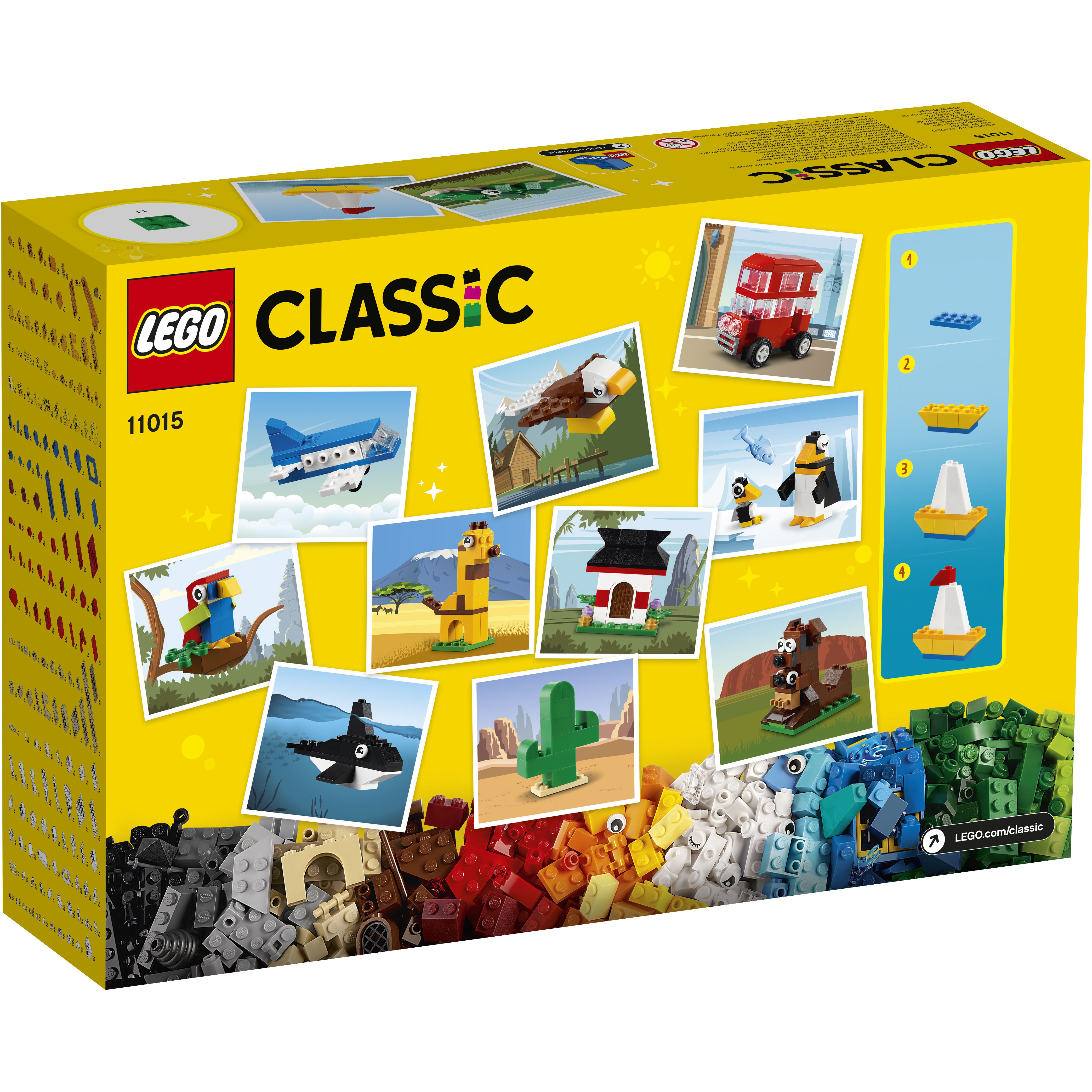 LEGO Classic 11015 Vòng quanh thế giới (950 chi tiết)
