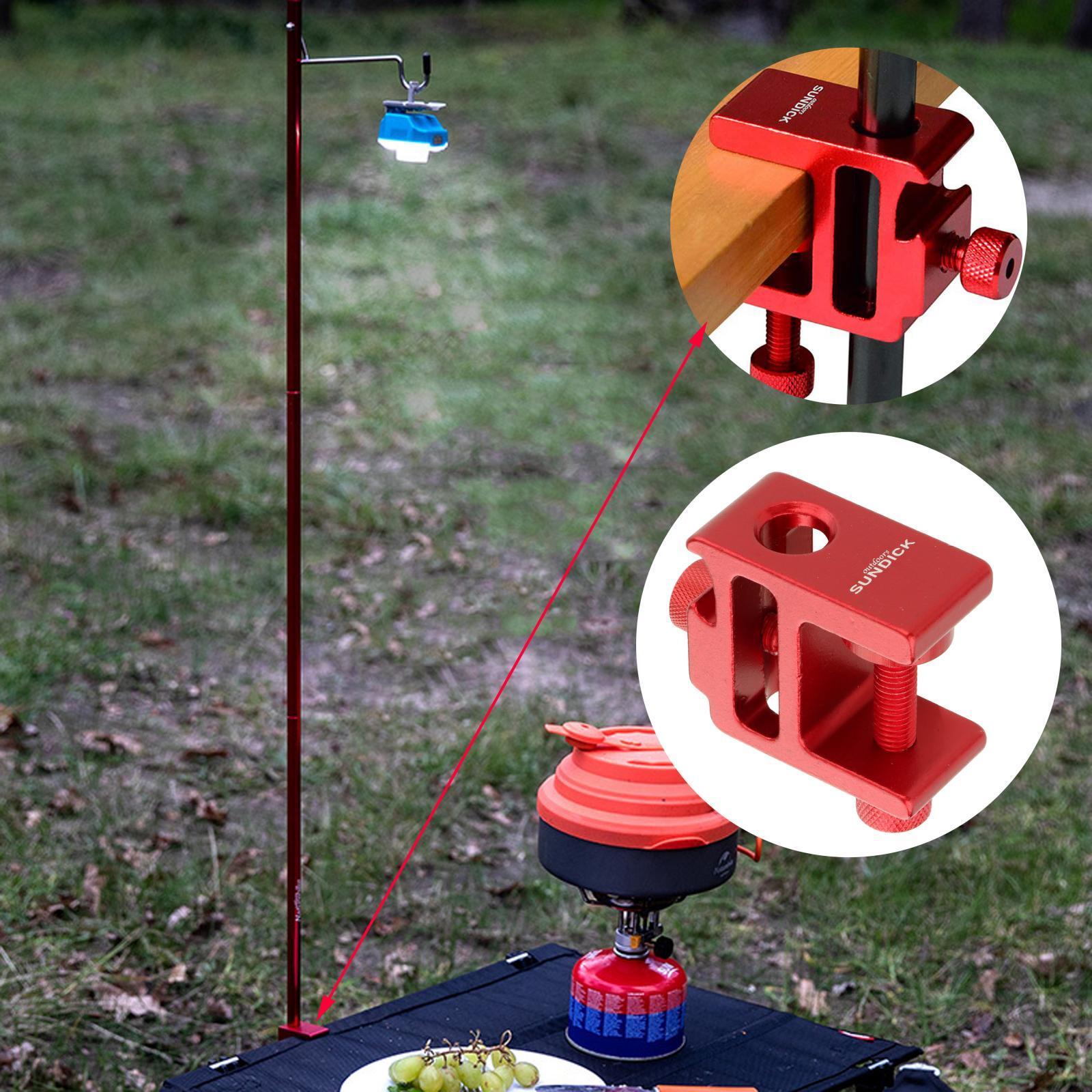 Tabletop Light Stand Table Clamp Adjustable  Light Lantern Camera