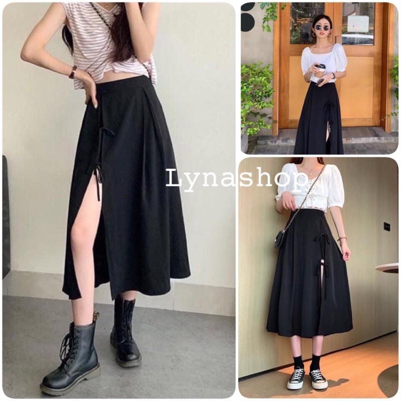 5 Cách phối đồ với chân váy xẻ tà đầy lôi cuốn  Festival Fashion