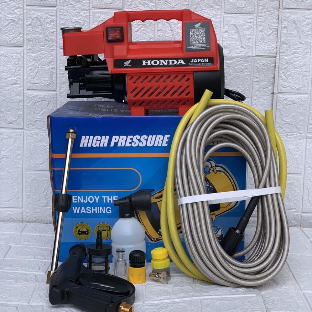 Máy rửa xe HONDA 3500w nhật bản dây 15m xịt rửa mạnh mẽ bảo hành 24 tháng