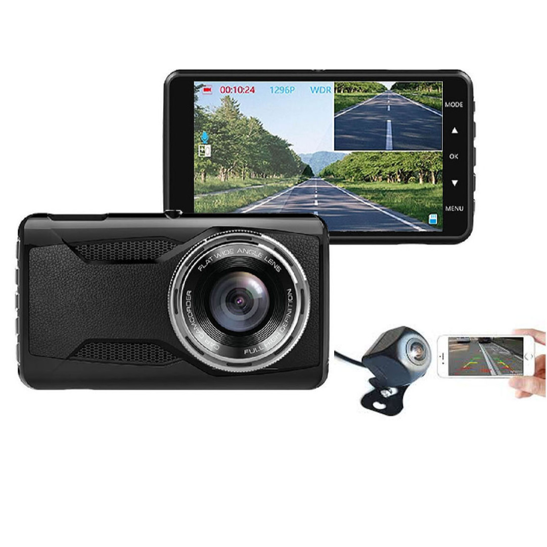 Camera Hành Trình Xe Tải, Xe Khách, Xe Hơi T3 RoadCam 2K Full HD - Màn Hình Cảm Ứng Tích Hợp GPS, Wifi, Xem Trên Điện Thoại - Hàng Nhập Khẩu