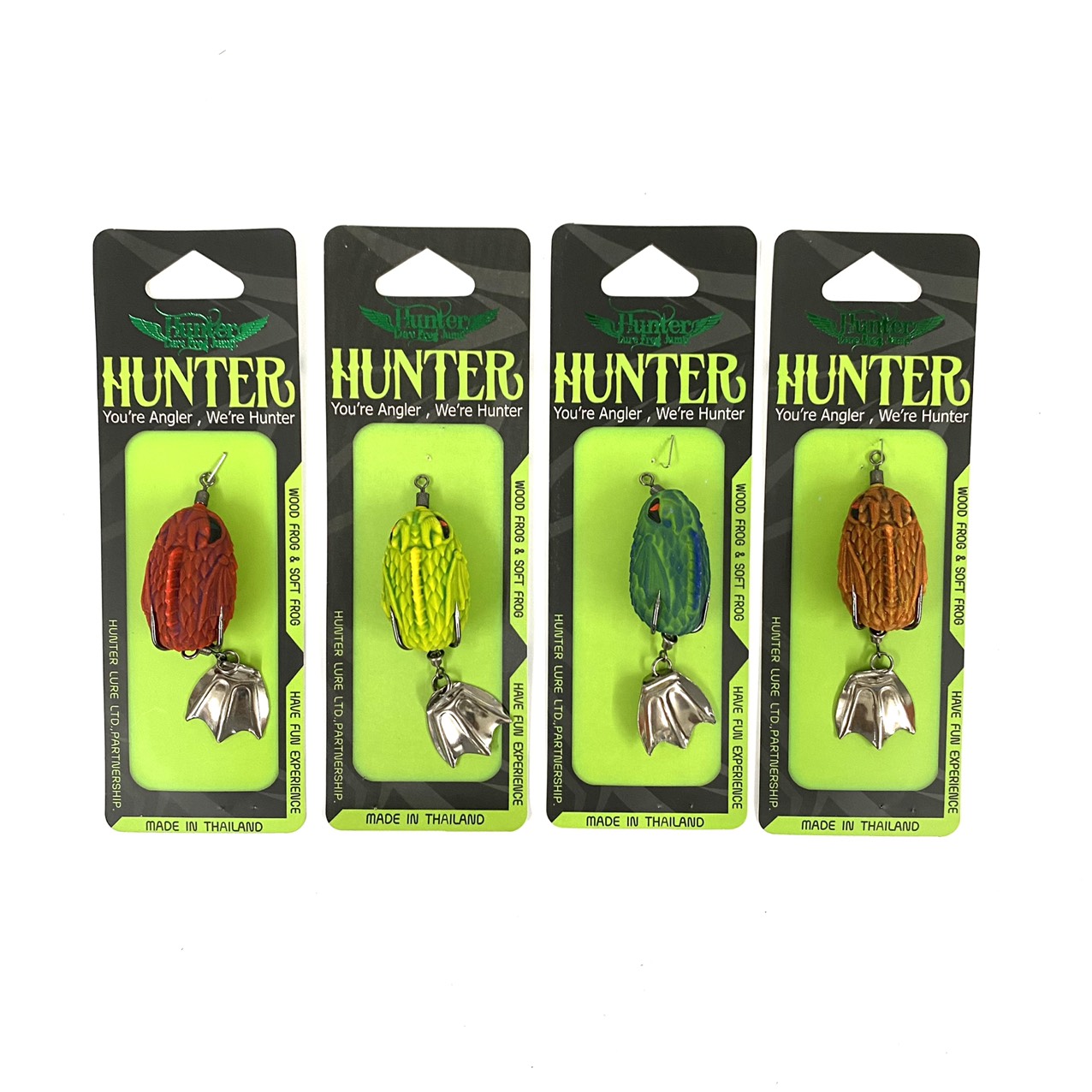 Mồi Giả Câu Cá Nhái Hơi Thái Lan Hunter V6 Dài 3.5cm Nặng 7.5g Mẫu Mới Nhiều Màu Siêu Nhạy Dùng Câu Cá Lóc, Chẽm, Mú