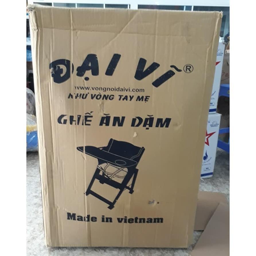 Ghế ăn dặm gỗ (Có dây bảo hiểm + bàn ăn dặm)