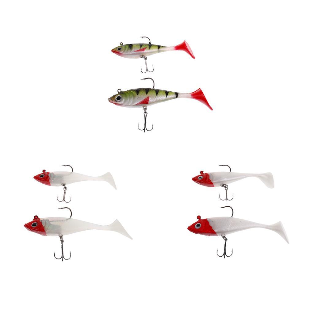 Soft Lead Fishing Lures Hook Baits Minnow Lures Bionic Bait