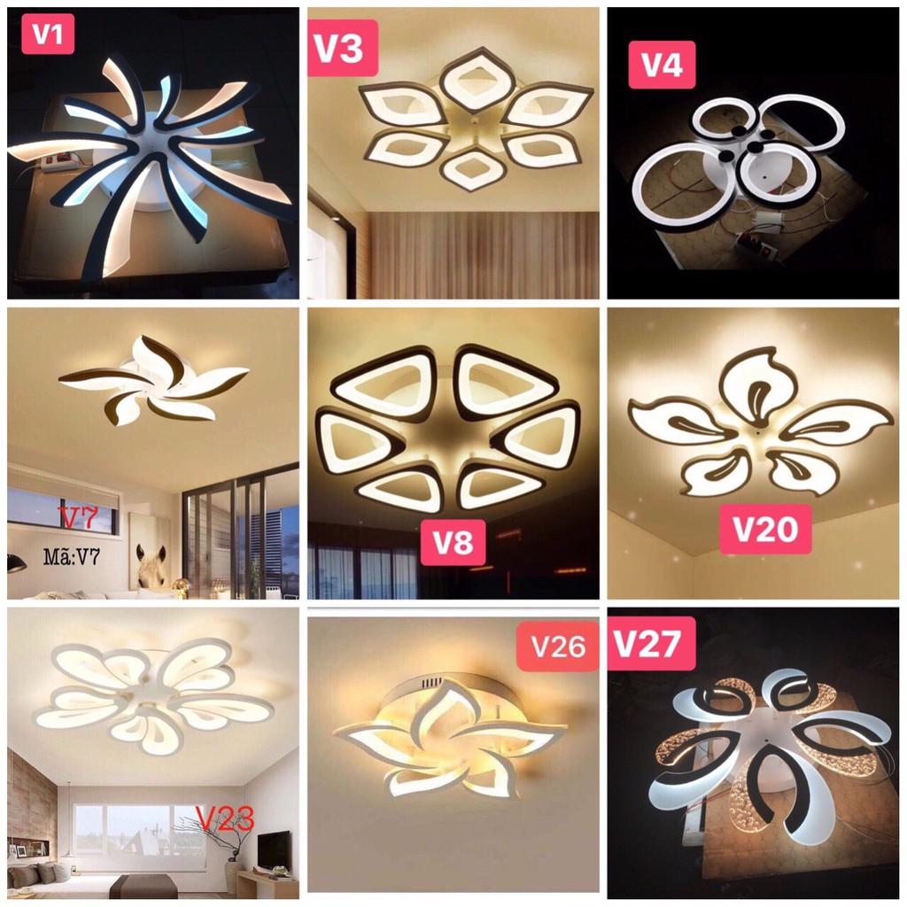 Đèn trần trang trí hiện đại cho phòng khách, phòng ngủ Led F907
