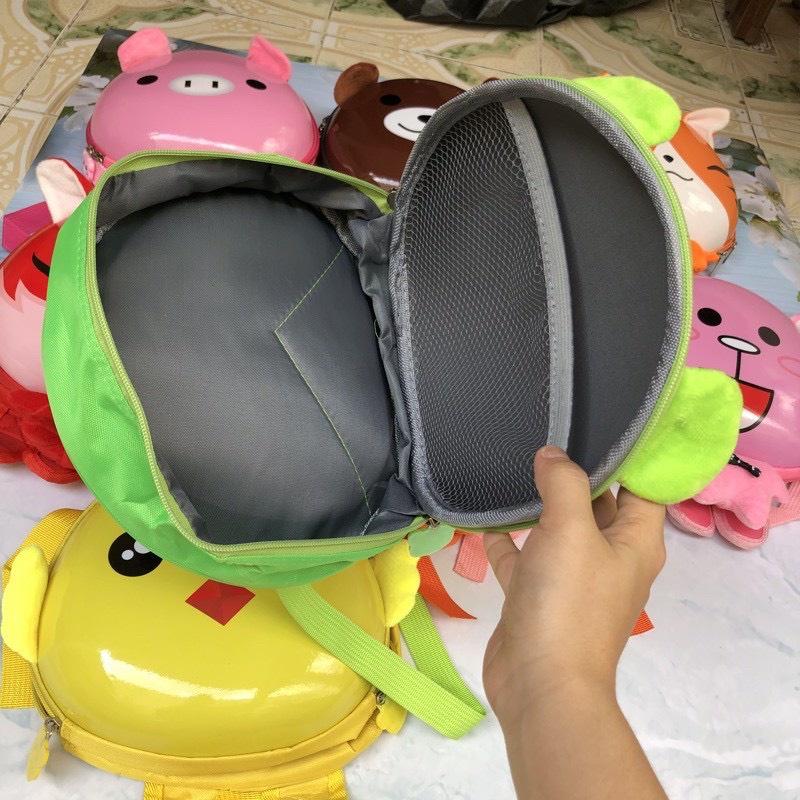 Ba Lô Cho Bé Trai Bé Gái Mầm Non, Mẫu Giáo 2-4 Tuổi Mẫu Balo Trứng HÌNH THÚ Kich BLT11