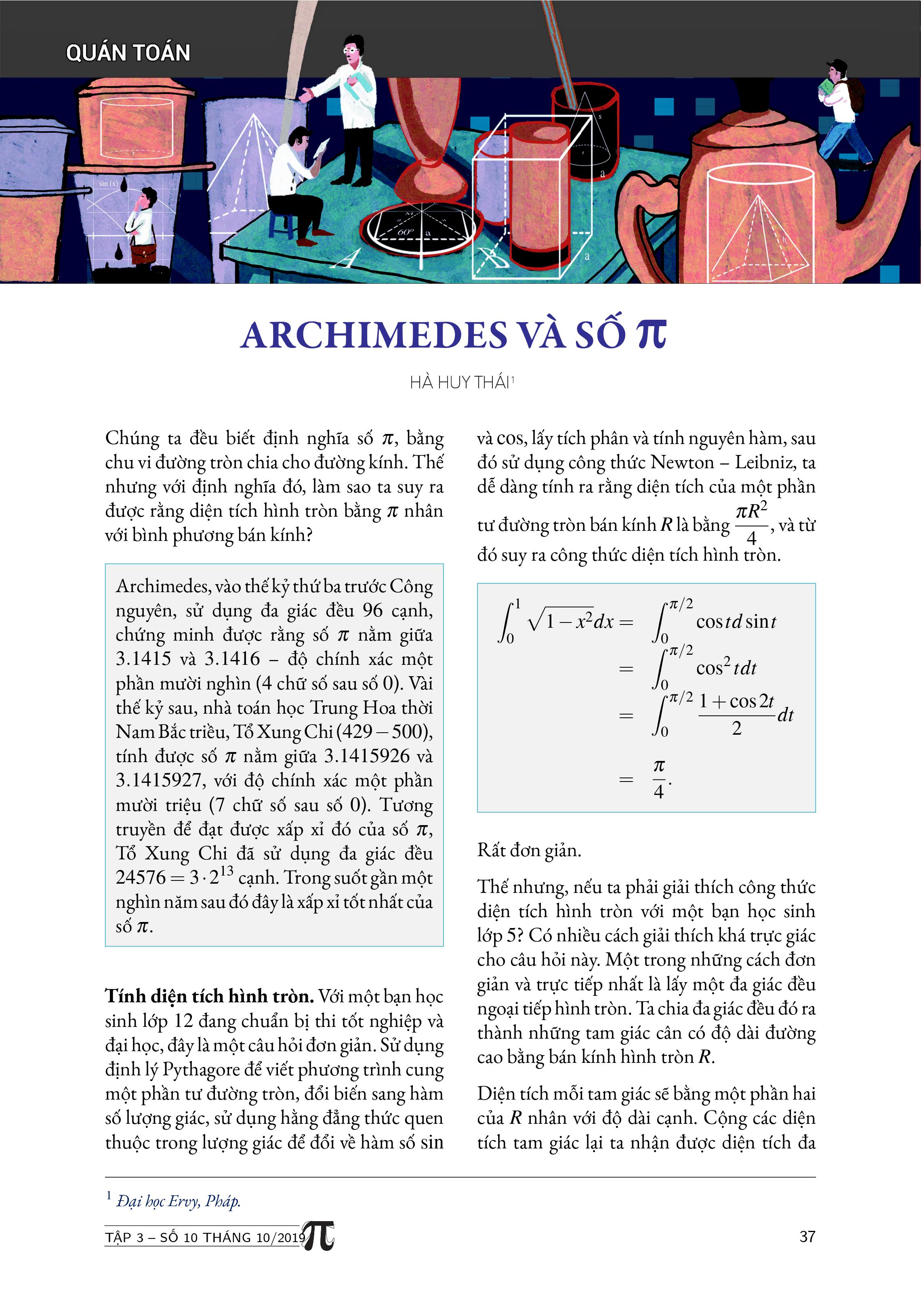 Tạp Chí Pi - Tập 3, Số 10 (Tháng 10/2019)
