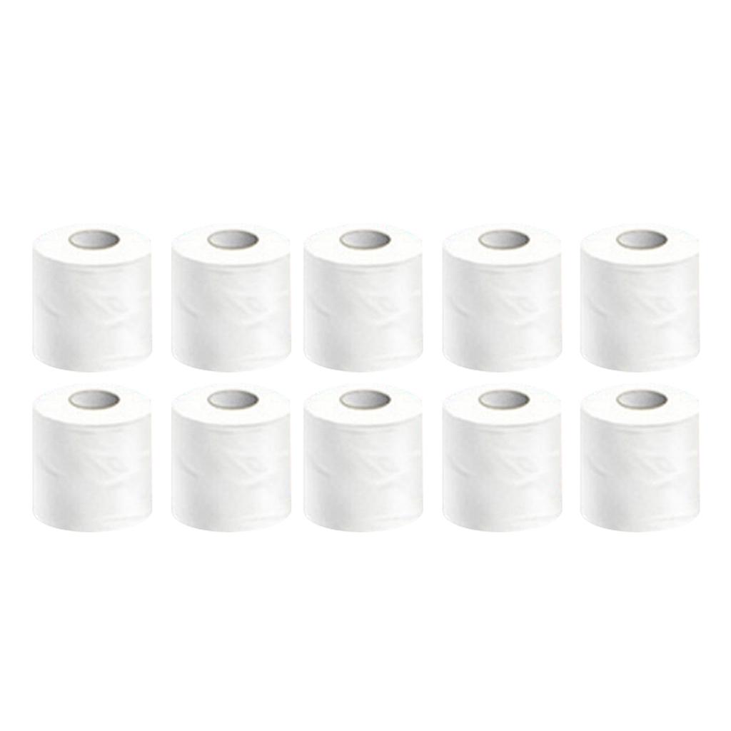 10 Cuộn Giấy Vệ Sinh 3 Lớp