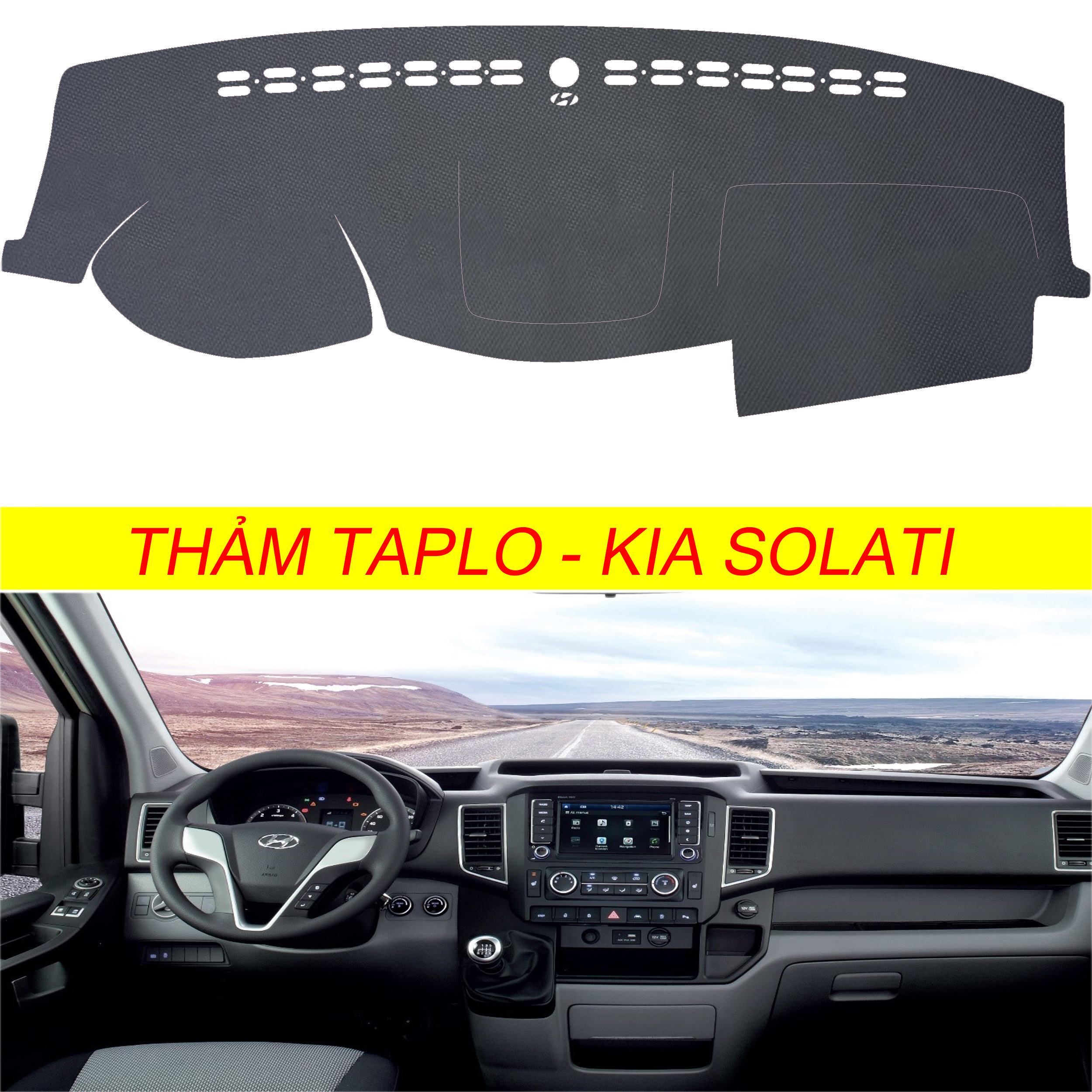 Thảm taplo da cacbon,vân gỗ, da lộn, da pu mới nhất chuẩn form