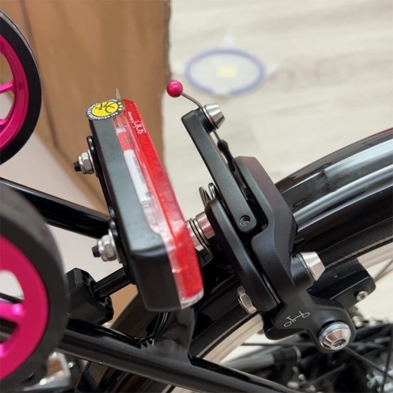 Nắp Gắn Ống Nước Bằng Hợp Kim Nhôm Nhiều Màu Chuyên Dụng Cho Xe Đạp Brompton