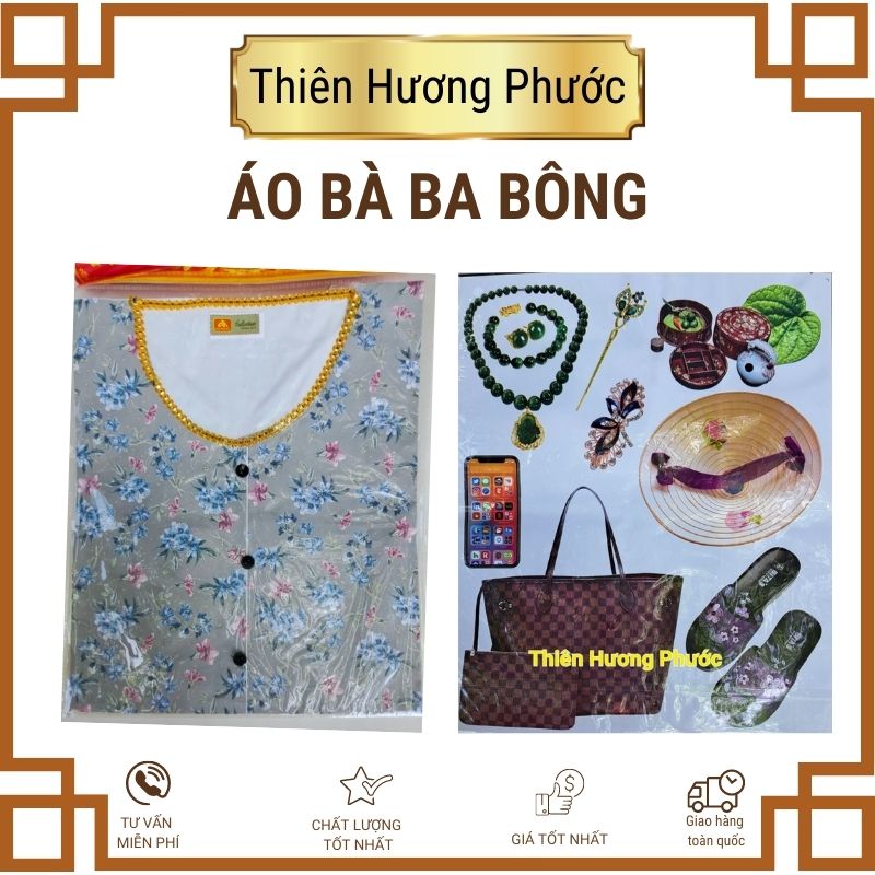 Áo quần bà ba bông bà
