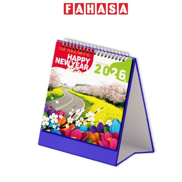 Lịch Bàn Chữ A 2026 - Cuộc Sống Muôn Màu