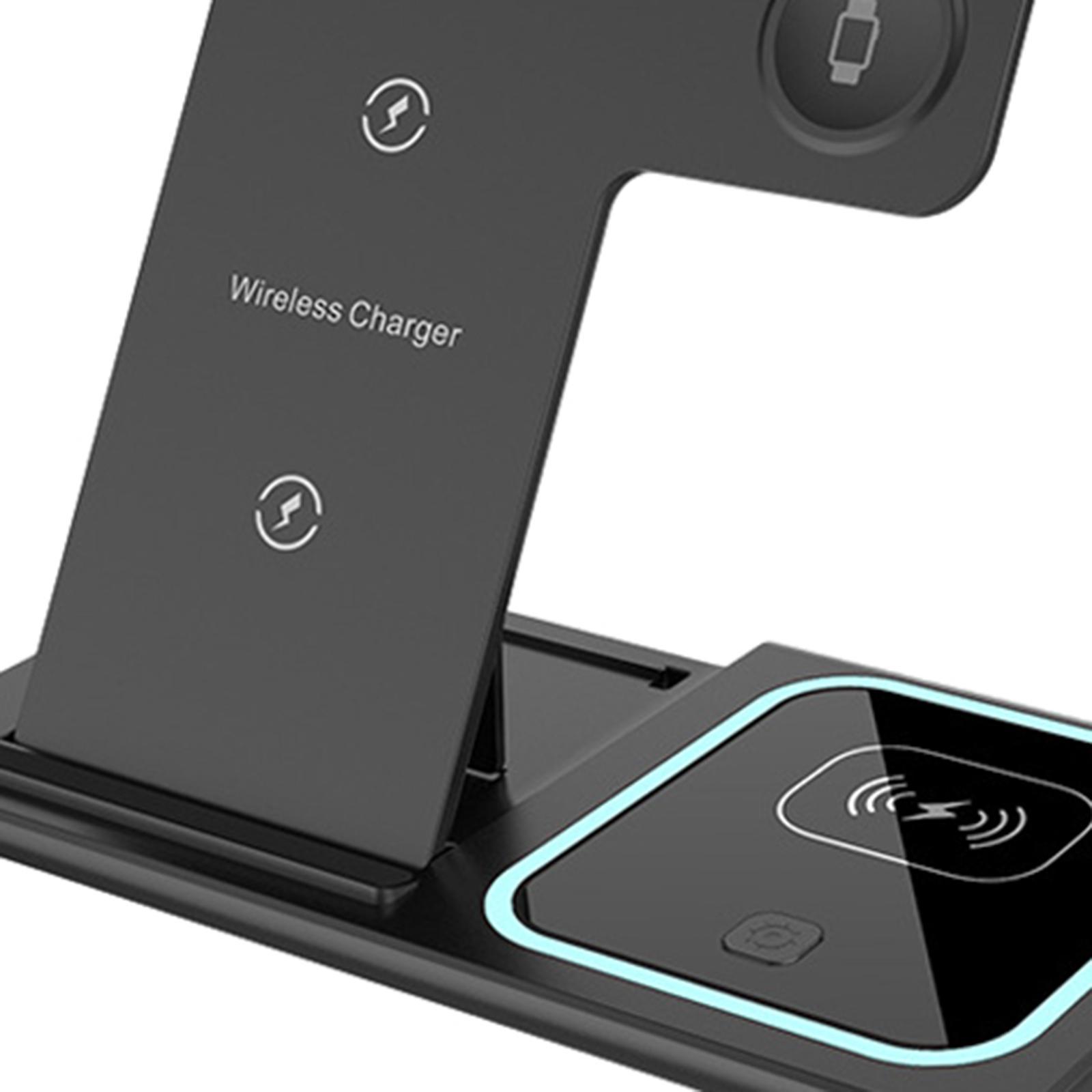 Smartphone station cradle base Black