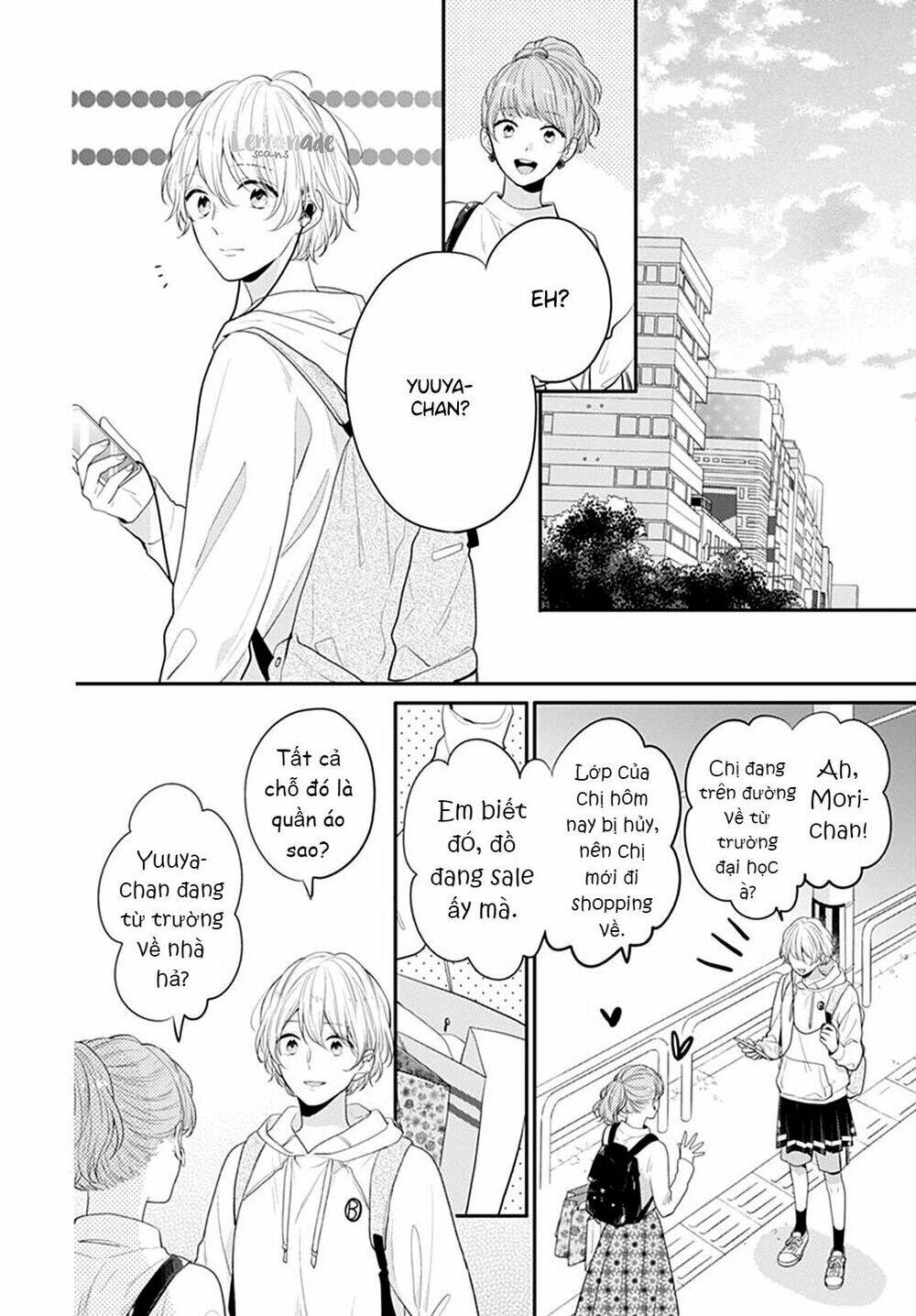 Soko No Koisuru Baitosho-Kun Chapter 3 - Trang 34