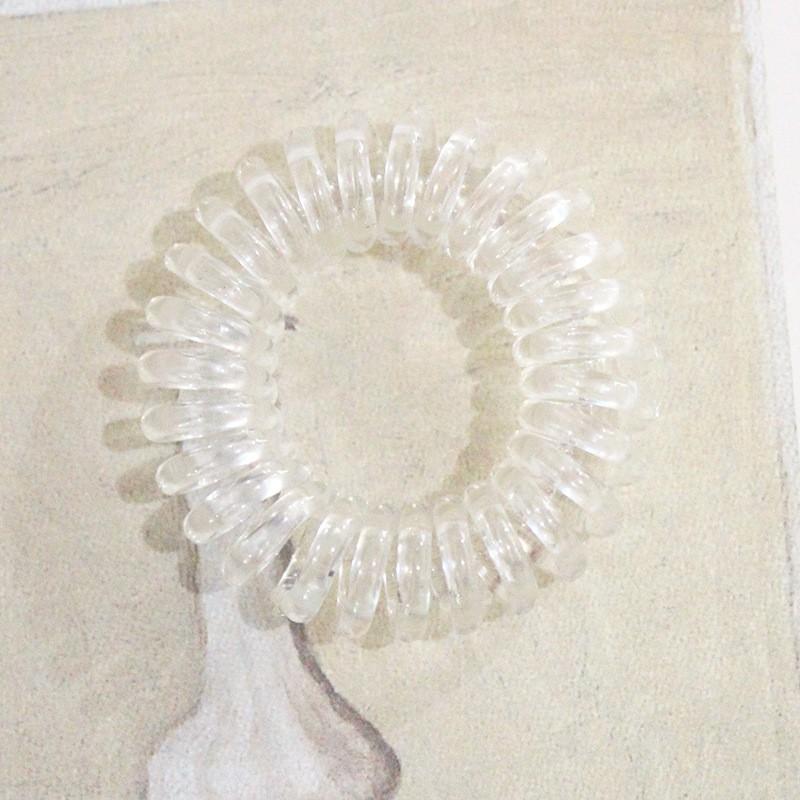 1 dây cột tóc trơn, dây cột lò xo nhỏ gọn xinh xắn