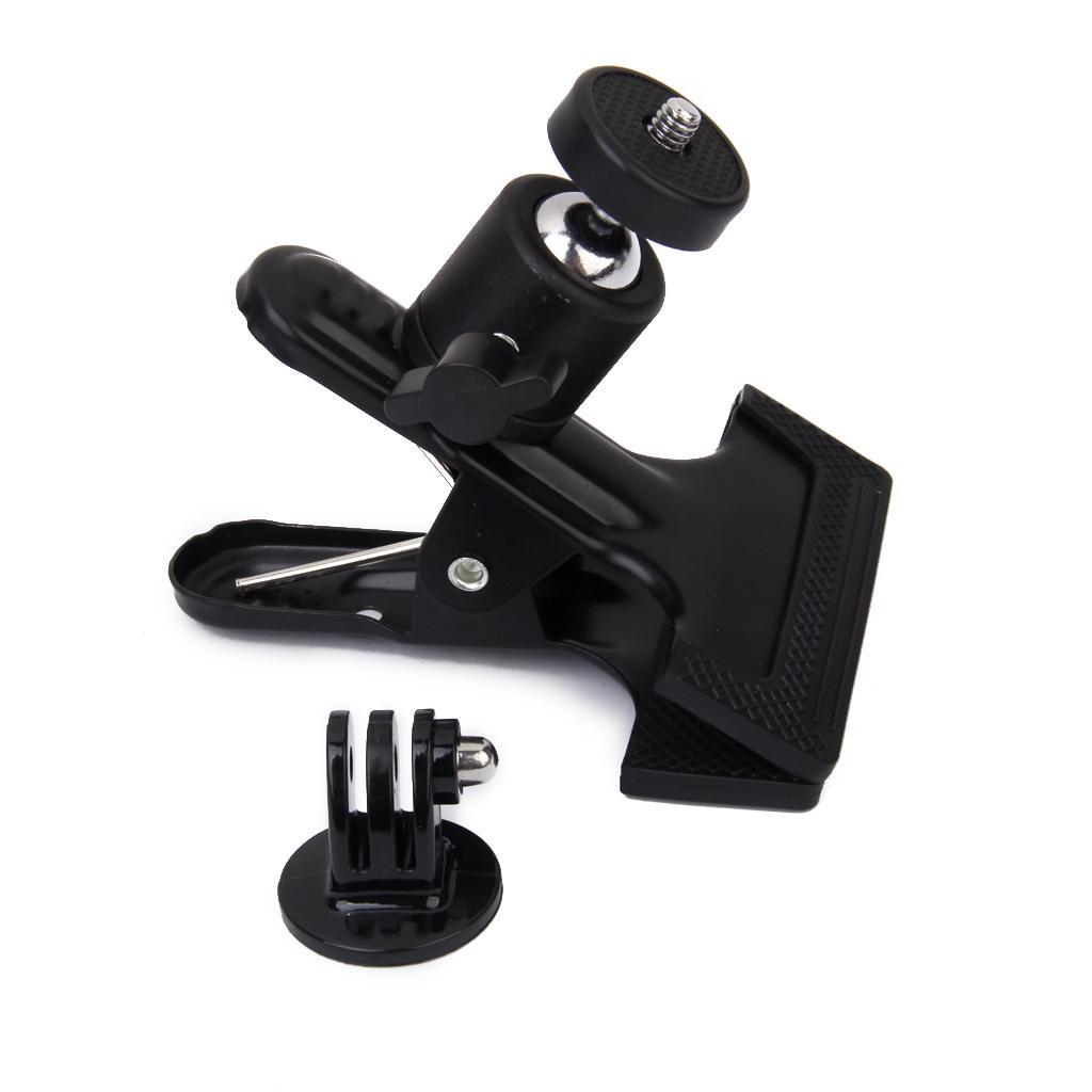 Clip Clamp Mount with Tripod Adapter for  4/3+/3/2/1