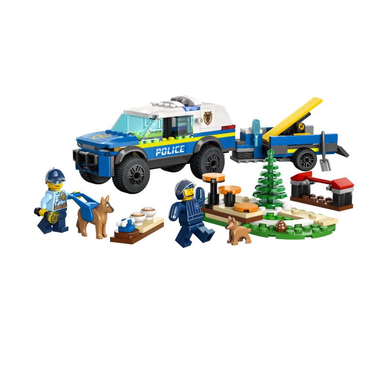 Đồ Chơi Lắp Ráp LEGO City Xe Huấn Luyện Cảnh Khuyển 60369 (197 chi tiết)