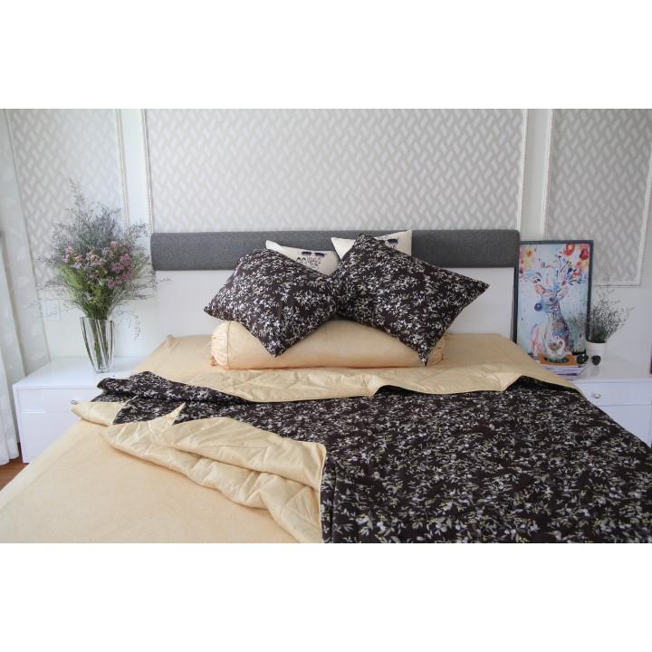 Chăn Ga Gối Niam chất liệu Lụa sang trong cho phòng ngủ 1M4 - 1M6 - 1M8 mã SMB.04