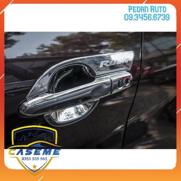 Ốp Tay Hõm Cửa Xe Toyota Rush 2018 2019 2020 Mạ Crom
