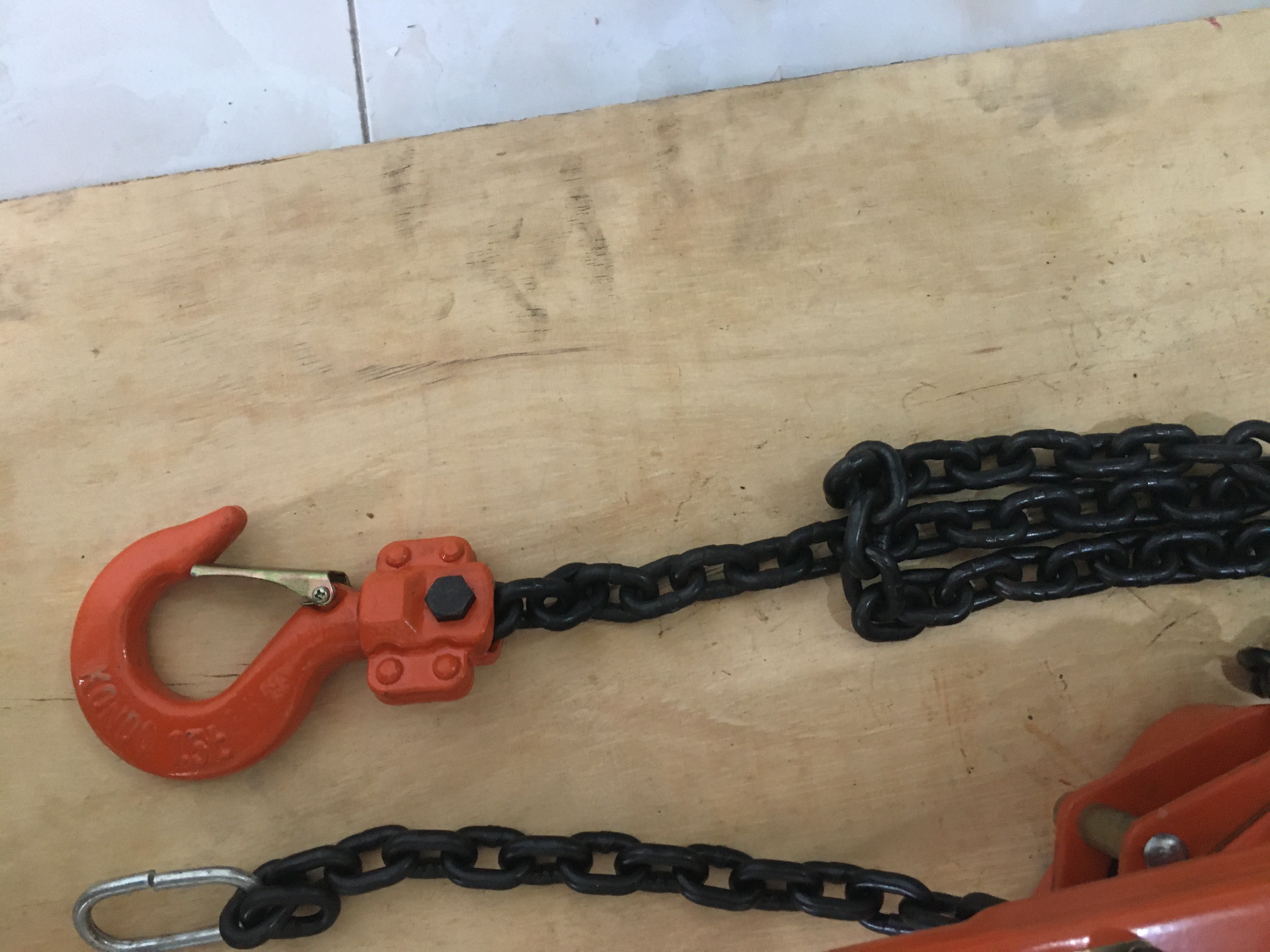 Palang Xích Lắc Tay tải trọng 1.5 tấn x 1.5 mét chính hãng