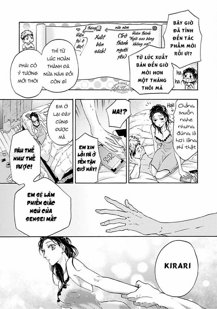 biên tập viên mộng mơ và tiểu thuyết gia chán đời chapter 8 15