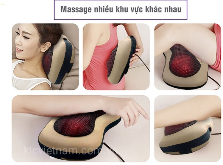 GỐI MÁT XA TOÀN THÂN ĐA NĂNG CAO CẤP GIẢM ĐAU NHỨC XƯƠNG KHỚP