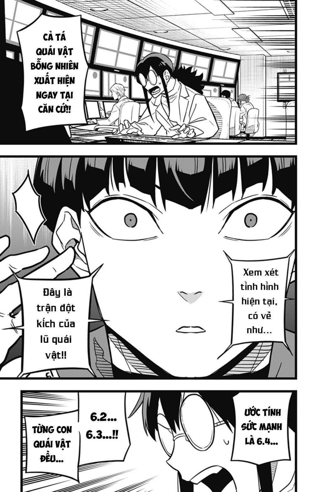 hôm nay - tôi hóa kaiju chapter 24 7