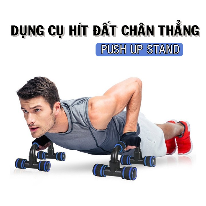 Dụng Cụ Hít Đất Chống Đẩy, Tập Cơ Bụng Chữ U, Dụng Cụ Tập Gym Tại Nhà Tiện Lợi - Hàng Loại 1 - Chính Hãng MINIIN