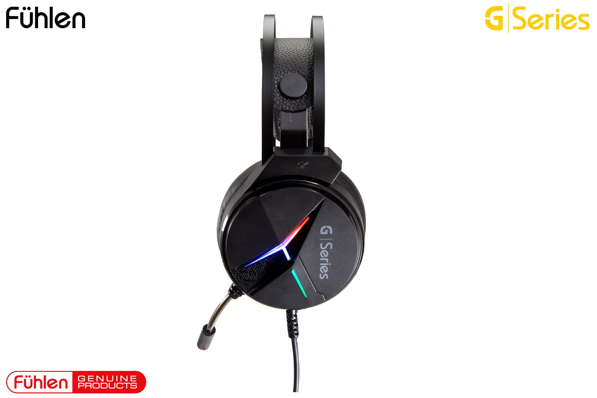 Tai nghe Gaming Fuhlen H300s RGB giả lập 7.1, Mic nhạy lọc tạp âm, kết nối USB 2.2m- BH 2 năm