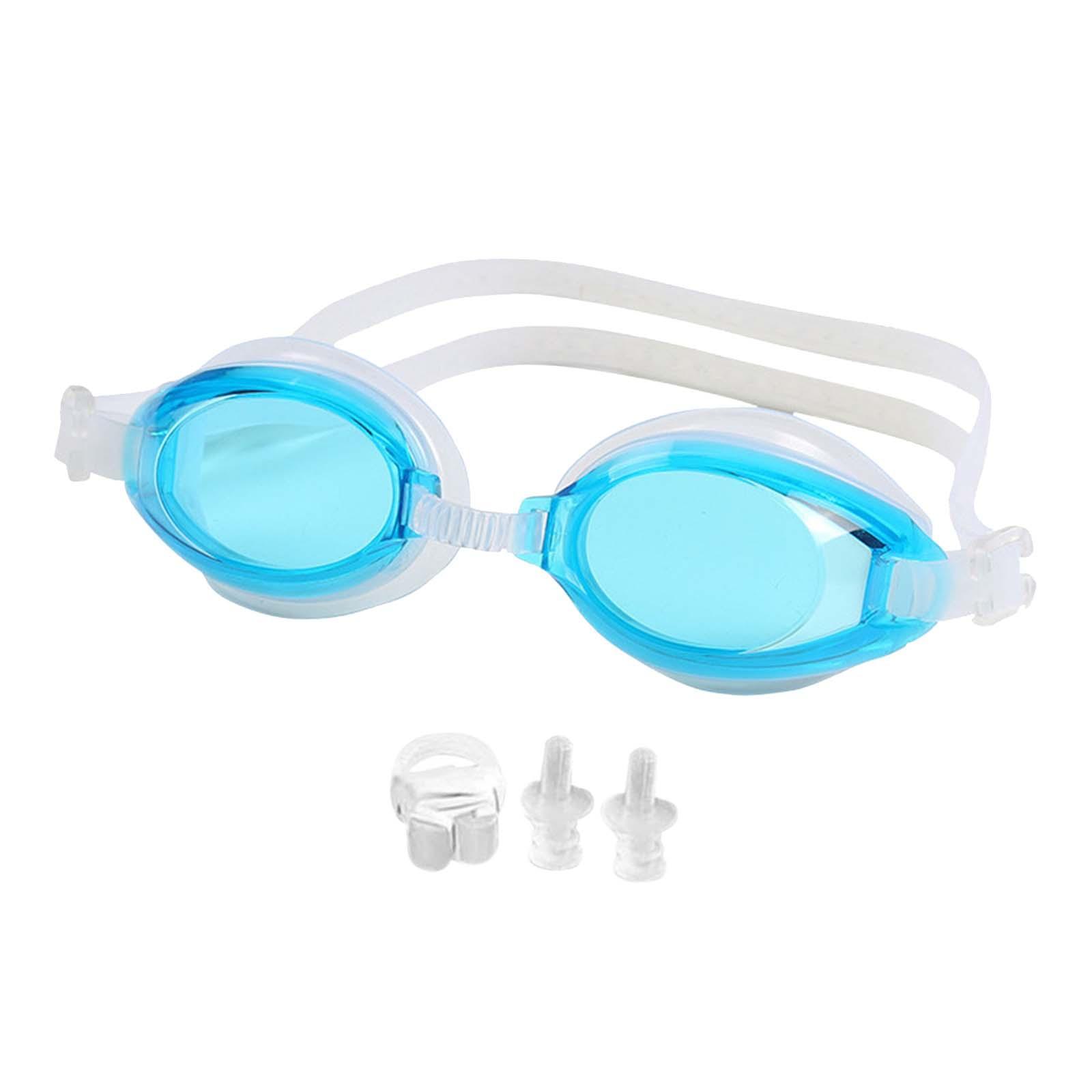 Swimming Goggles Adult Soft Silicone Strap Comfortable Anti Fog Swim Goggles