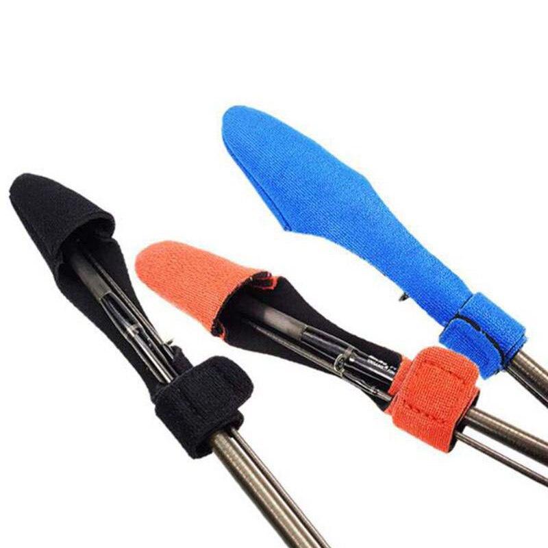 2pcs/set Fishing Rod Belt reel Accessories Tackle Pole Glove Clothes Protector+Tie Wrapping Band Strap rope combo platform