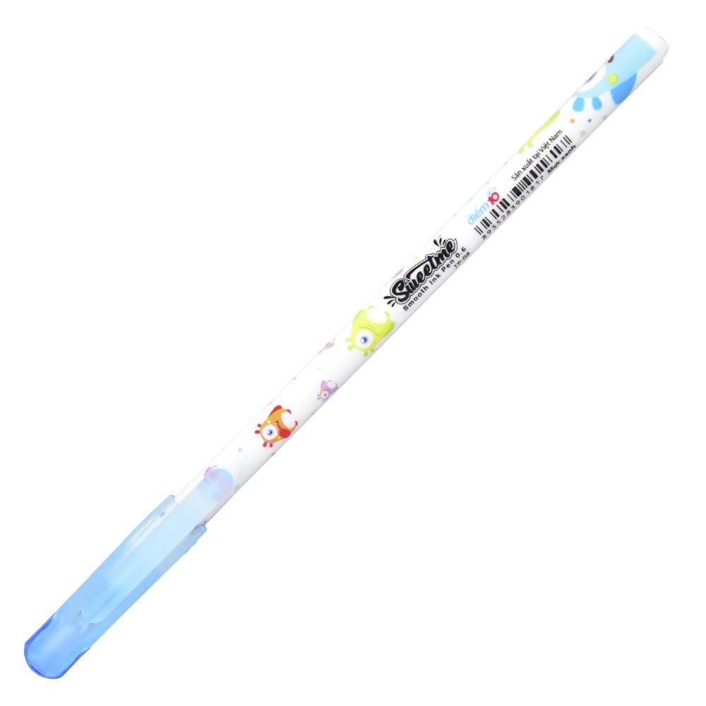 Bút Bi Điểm 10 Sweetme Thiên Long TP-08 - Mực Xanh (Mẫu Màu Giao Ngẫu Nhiên)