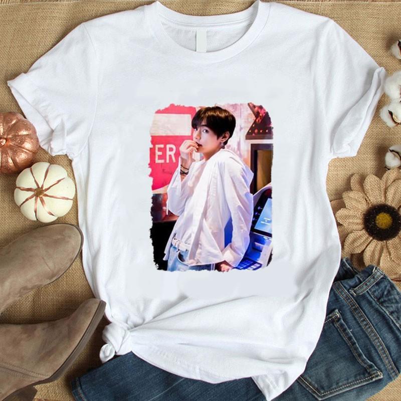 Áo phông Tshirt V BTS Kim Teahyung/ Áo thun ngắn tay unisex