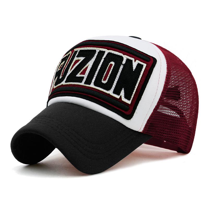 2021 Mới Fuzion Mũ Bóng Chày Nam Nữ Thời Trang Hip Hop Snapback Canada F1 Gorro Hombre Golf Trucker lưới Nón Color: photo color10 Size: Adjustable