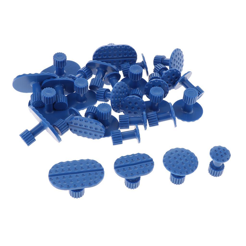 Paintless Dent Repair NylonTabs Hail Removal 30Pcs Blue