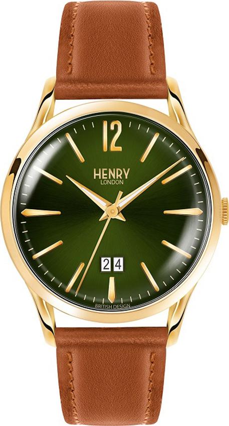 Đồng Hồ Nam Dây Thép Không Gỉ Henry London HL41-JS-0188 Chiswick (41mm) + Dịch Vụ Khắc Tên