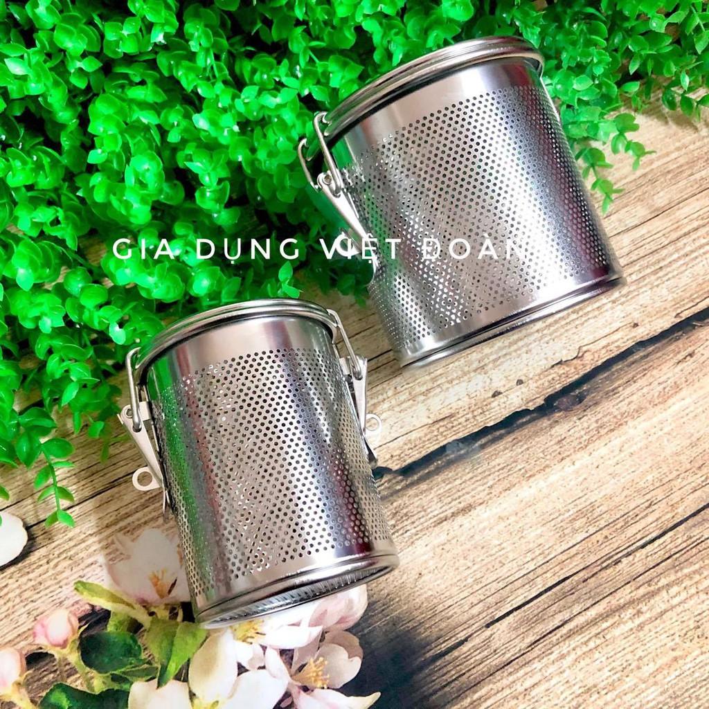 Dụng Cụ Lọc Trà, Lọc Gia Vị Inox Không Gỉ Cao Cấp Có Móc Treo Tiện Dụng - Dụng Cụ Nhà Bếp