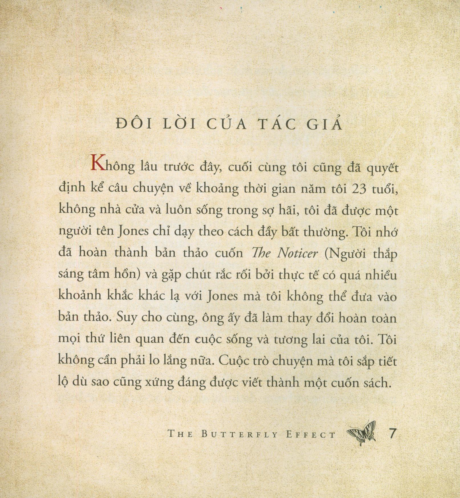 Sách Hiệu Ứng Cánh Bướm (Tái Bản 2020)