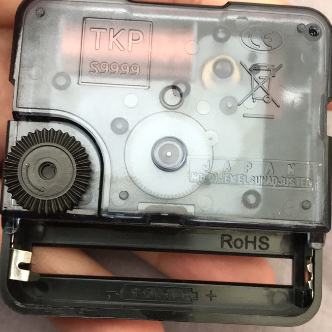 Máy đồng hồ treo tường kim trôi ja-pan