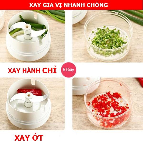 dụng cu xay tỏi rút dây- máy xay tỏi rút dây