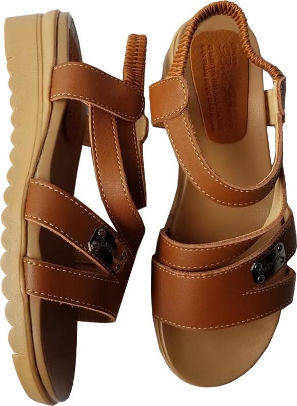 Giày Sandal Nữ BIGGBEN Da Bò Thật SDN42 - 38