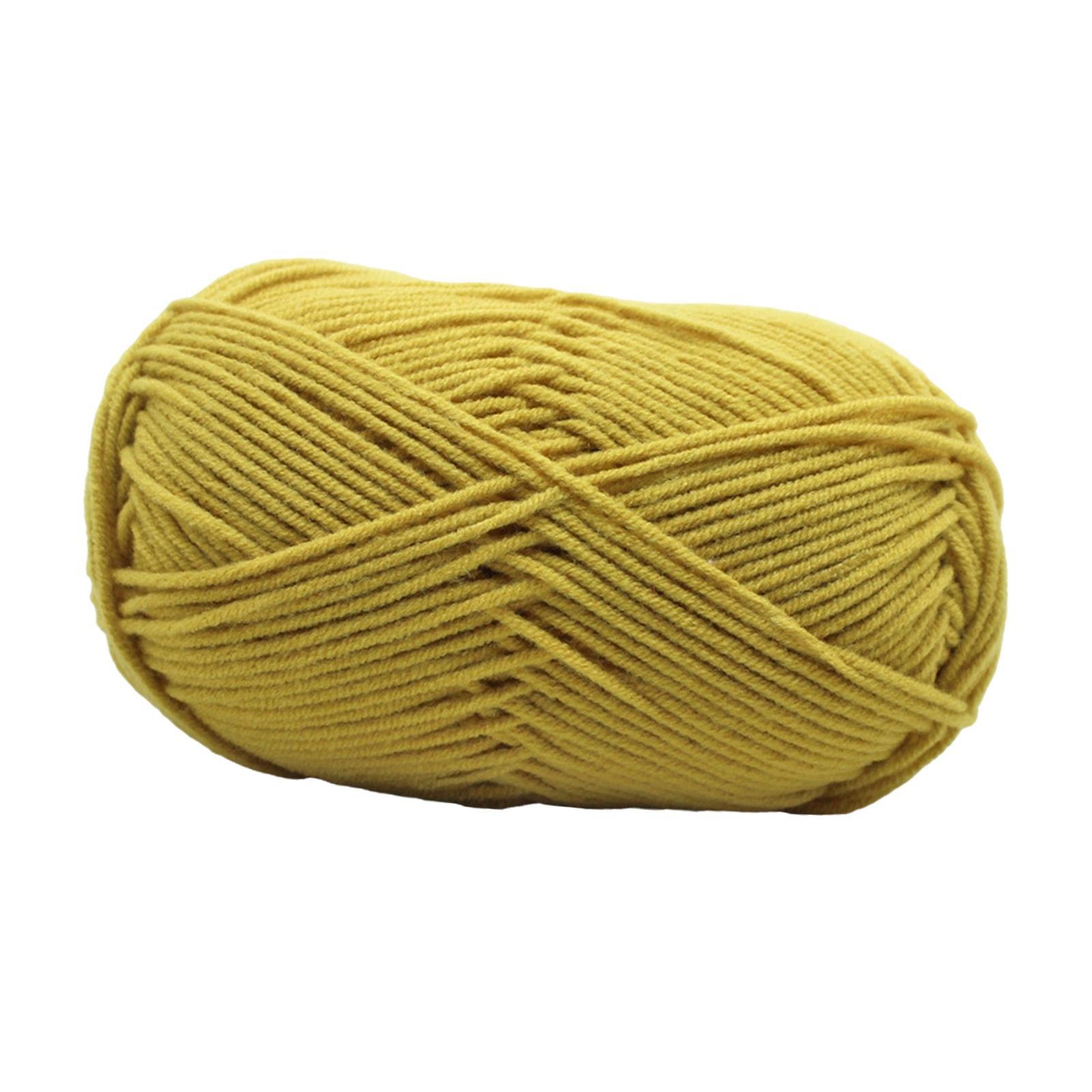 Crochet Thread Milk Knitting Wool Yarn for Crochet Projects Gloves Beginners