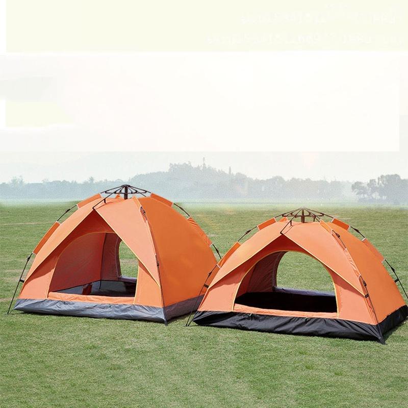 Lều Cắm Trại Du Lịch Tự Động 2-5 người, Chống Nước, Chống Tia Tử Ngoại, Lều Tự Bung