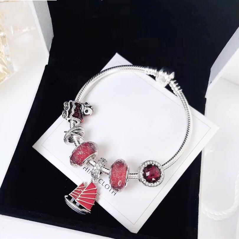 Vòng Bạc S925 ALE Cao Cấp - Vòng Charm Bạc Chuẩn S925 - Mã sản phẩm VONGBAC_DN167
