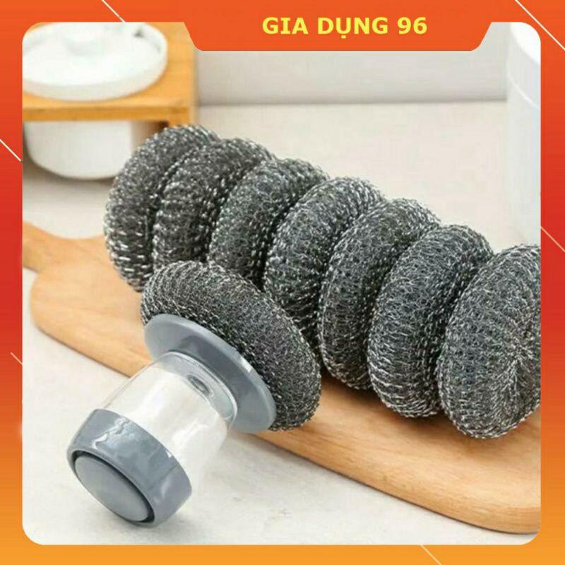 Dụng Cụ Cọ Xoong Nồi kèm Bình Xịt Thông Minh