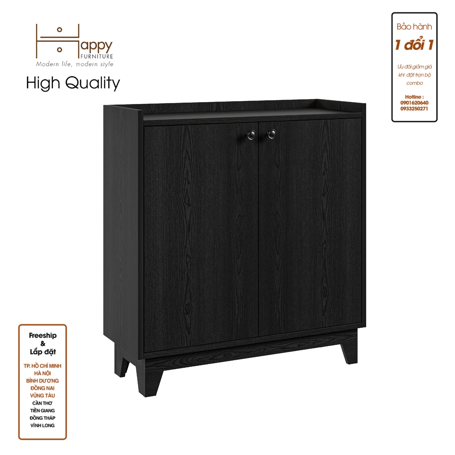 [Happy Home Furniture] KINA , Tủ lưu trữ 2 cửa mở , 80cm x 30cm x 85cm ( DxRxC), TCM_042