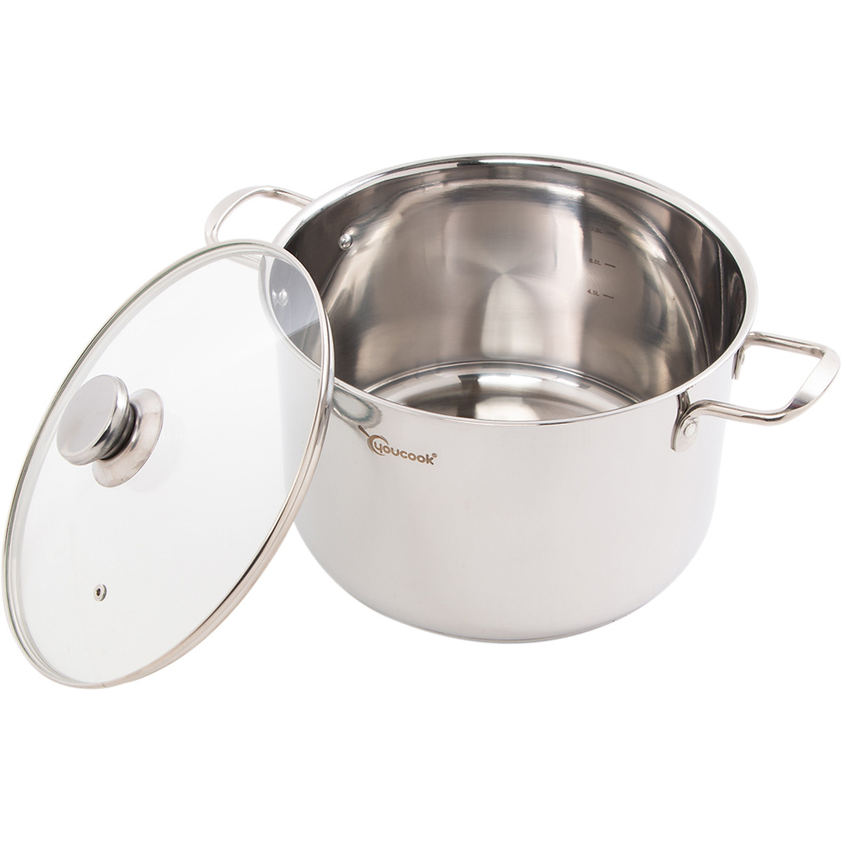 Nồi Inox 3 Đáy You Cook Thân Cao 28 cm