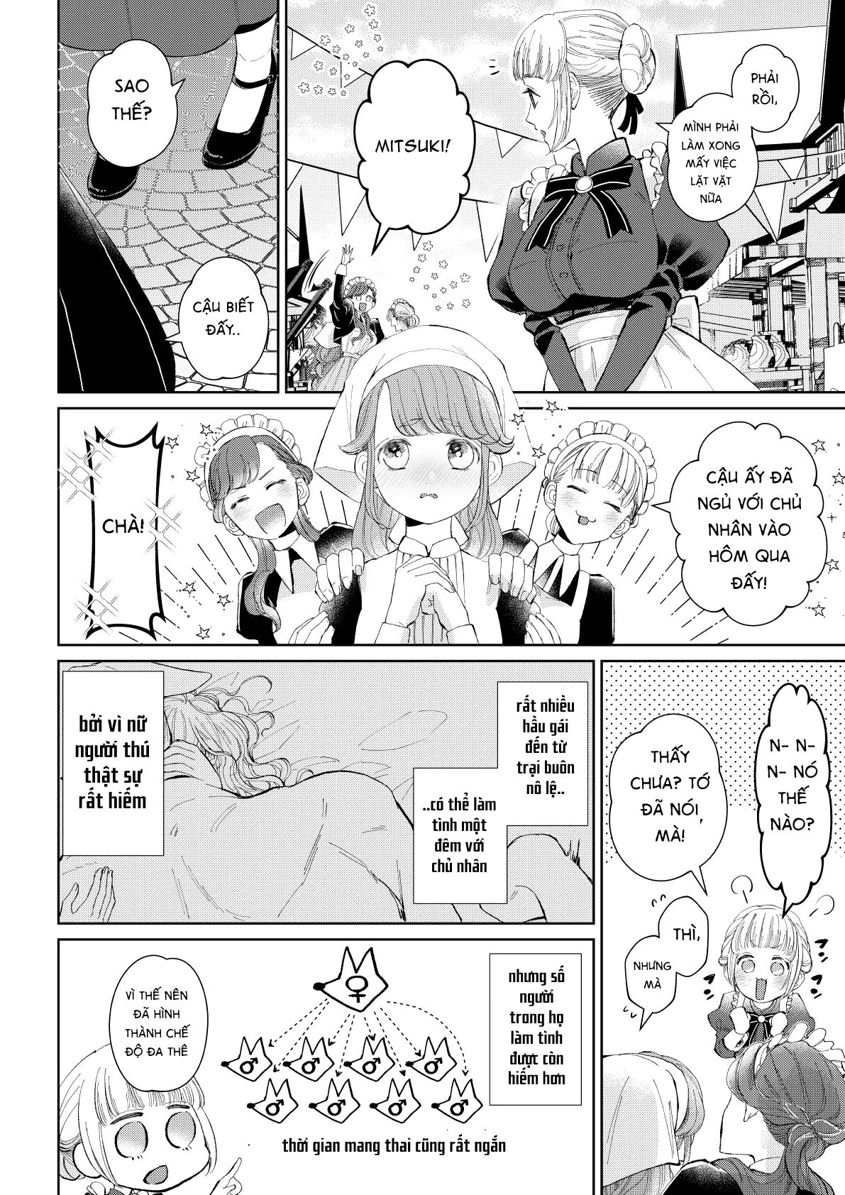 nàng hầu muốn được hẹn hò với chủ nhân của mình chapter 3 12